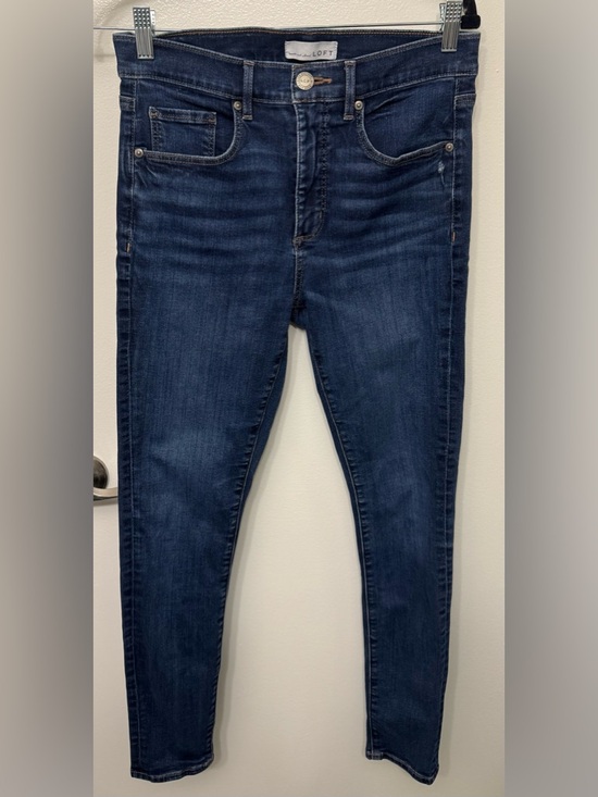 LOFT Denim - EUC LOFT High Waist Skinny Jeans | Classic Slim Fit Denim Pants